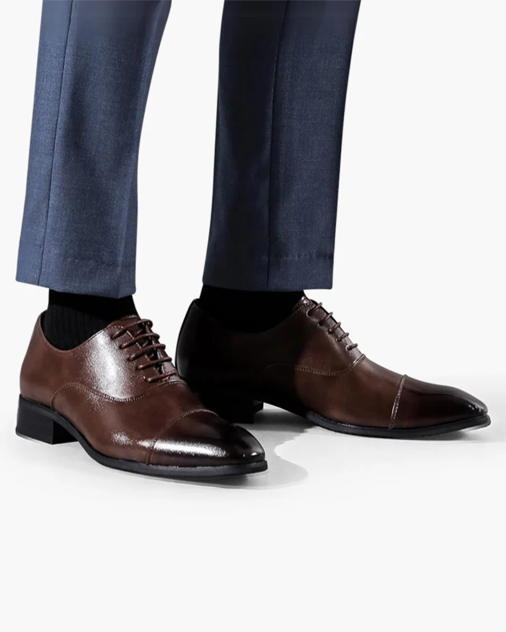 Skórzane buty biznesowe