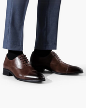 Skórzane buty biznesowe
