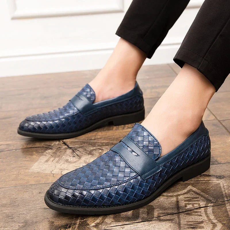 Eleganckie Woven Loafers