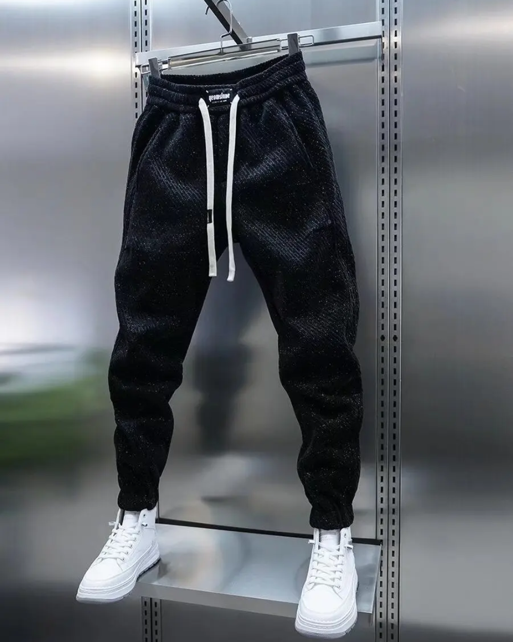 Casual Spodnie z Wzorem