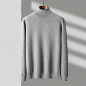Czarna Merino Wełniana Golf