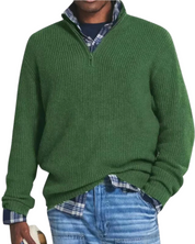 Sweter Diego z zamkiem