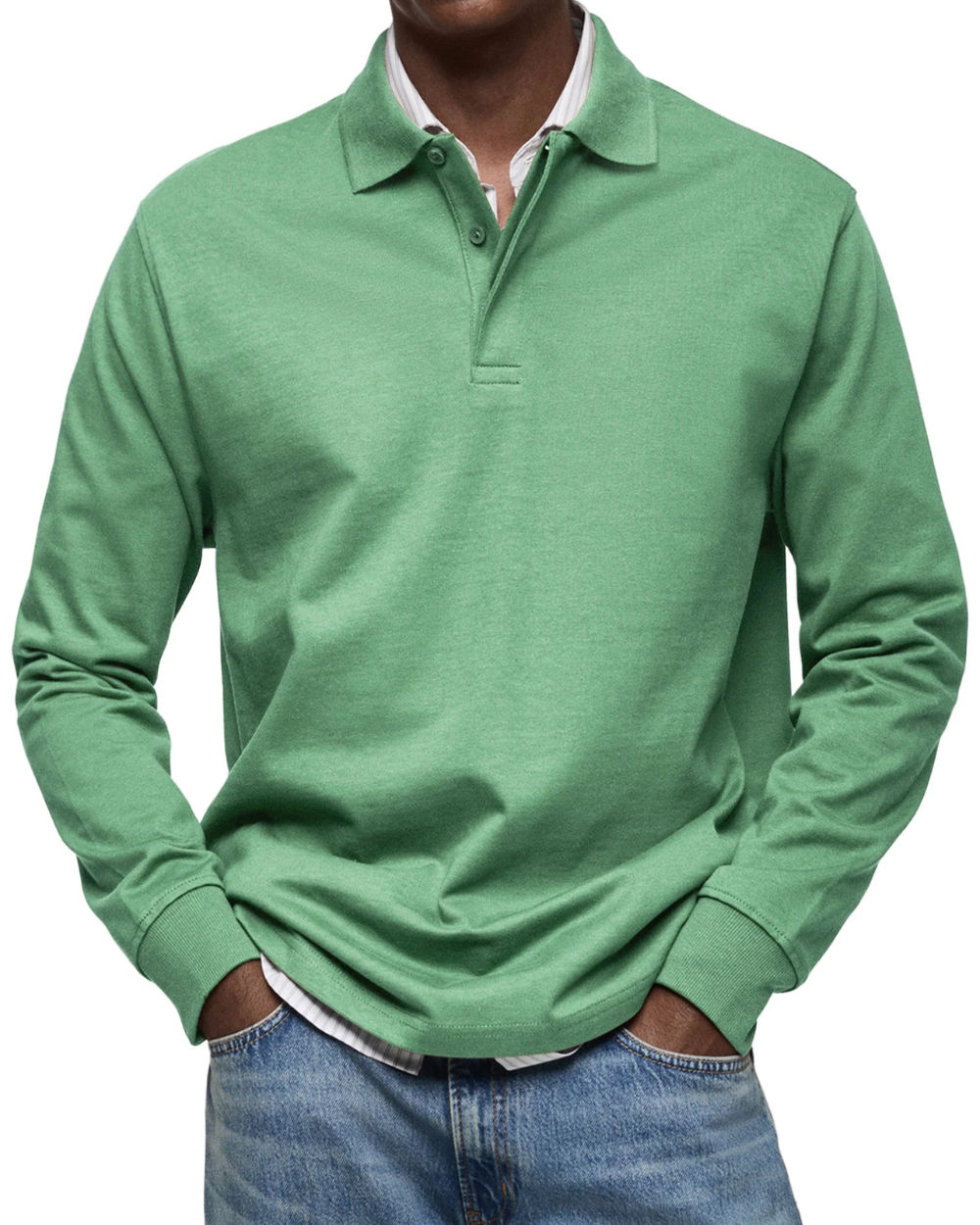 Casual Polo Sweter