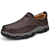 Eleganckie Skórzane Buty Slip-On
