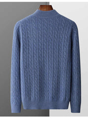 Deneb Kaszmirowy Woven Half Zip