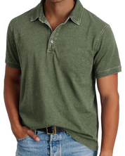 Casual Męski Polo