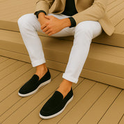 Casual zamszowe mokasyny