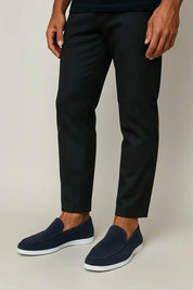 Eleganckie zamszowe loafersy