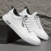Casual skórzane buty