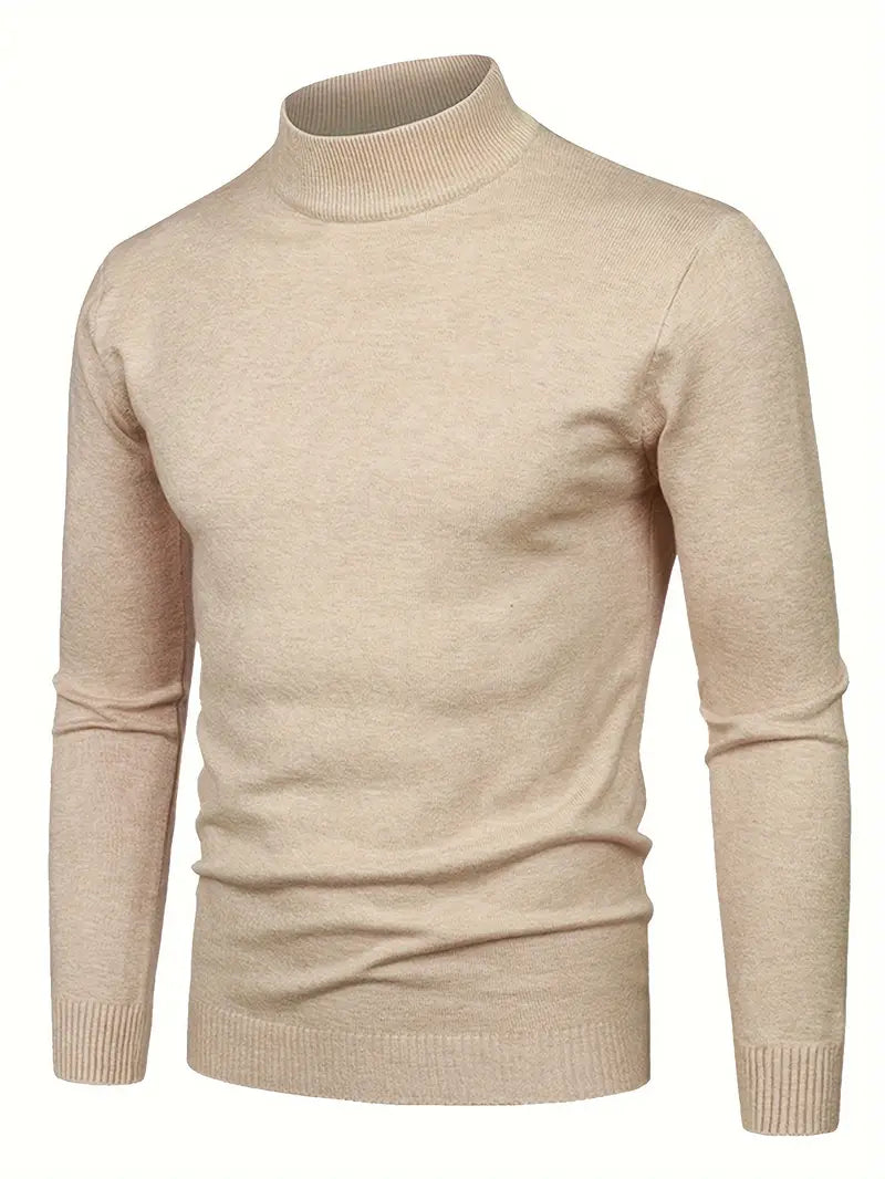 Elegancki Sweter z Golfem