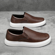 Casual skórzane buty wsuwane