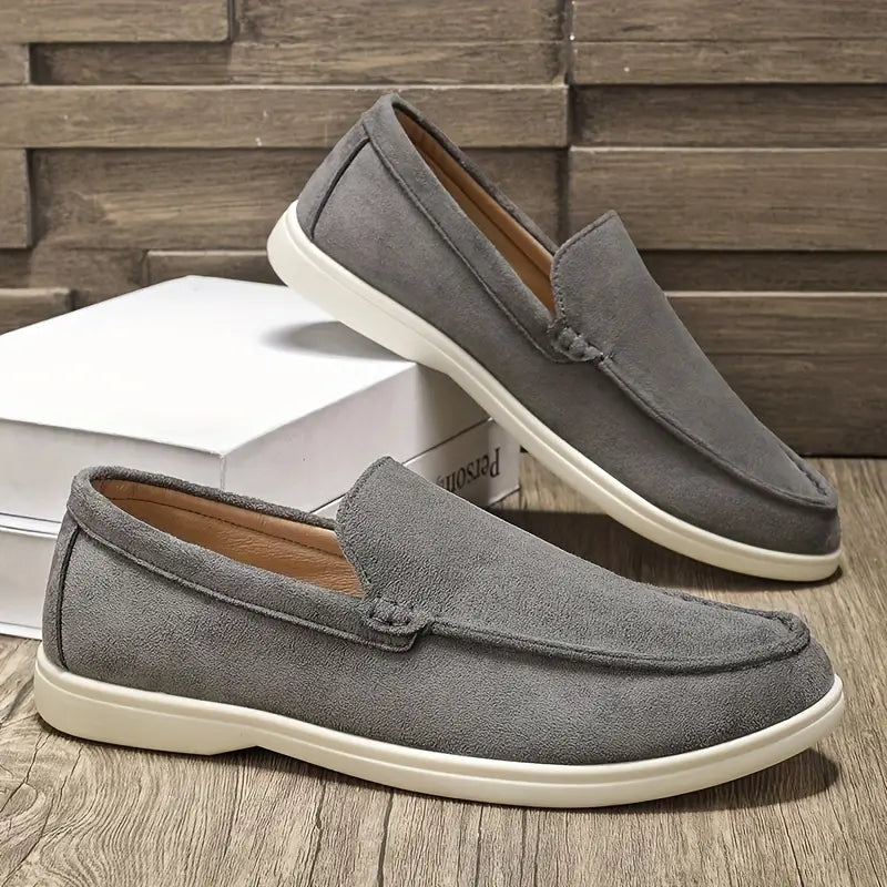 Eleganckie skórzane loafersy