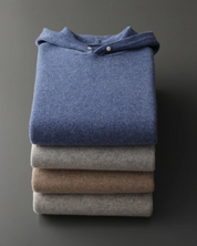Hoodie z wełny merino Nova
