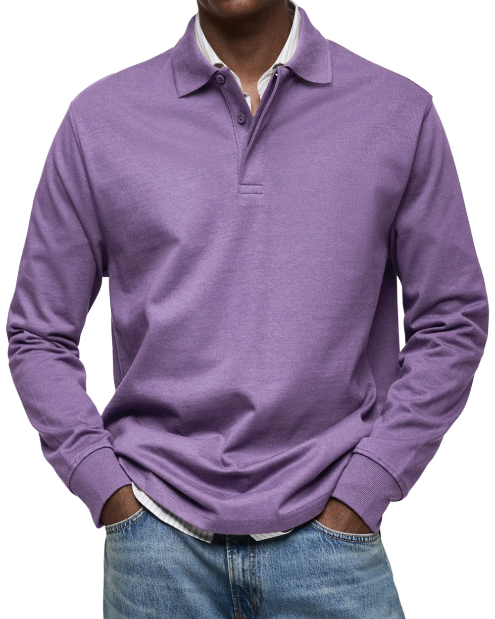 Casual Polo Sweter