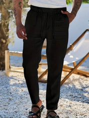 Eleganckie lniane spodnie