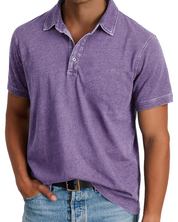 Casual Męski Polo
