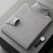 Czarna Merino Wełniana Golf