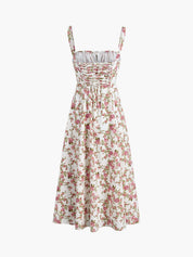Sukienka Midi w Kwiaty Rosebud