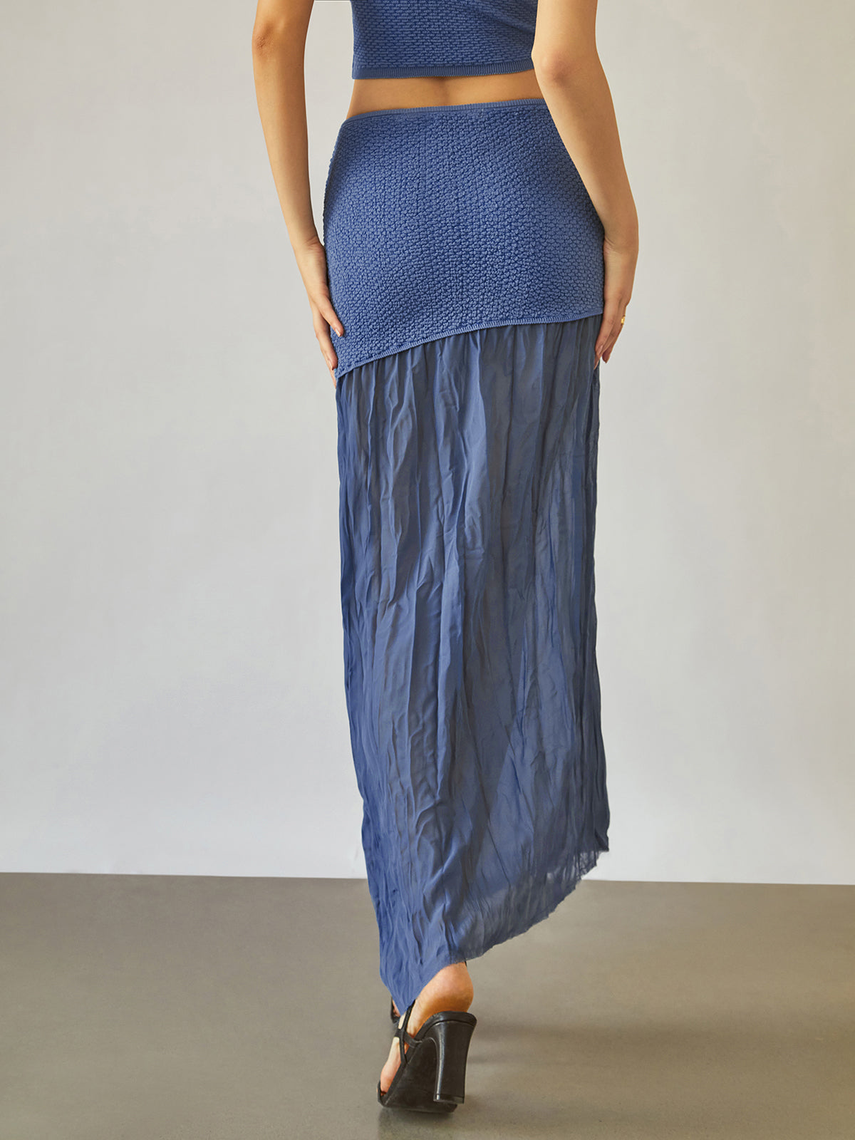 Spódnica Maxi Patchwork Sea Breeze