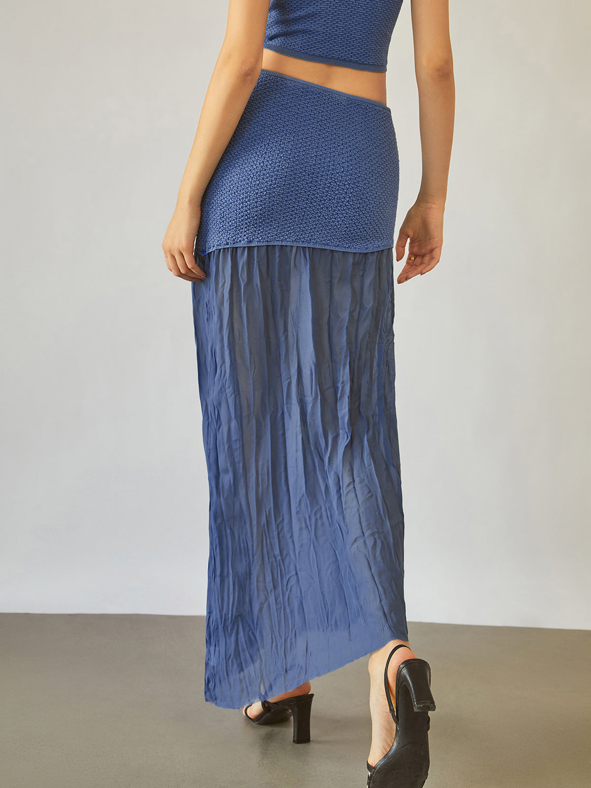 Spódnica Maxi Patchwork Sea Breeze