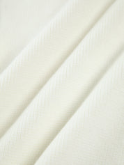 Kardigan z perłowym wykończeniem i postrzępionym dołem