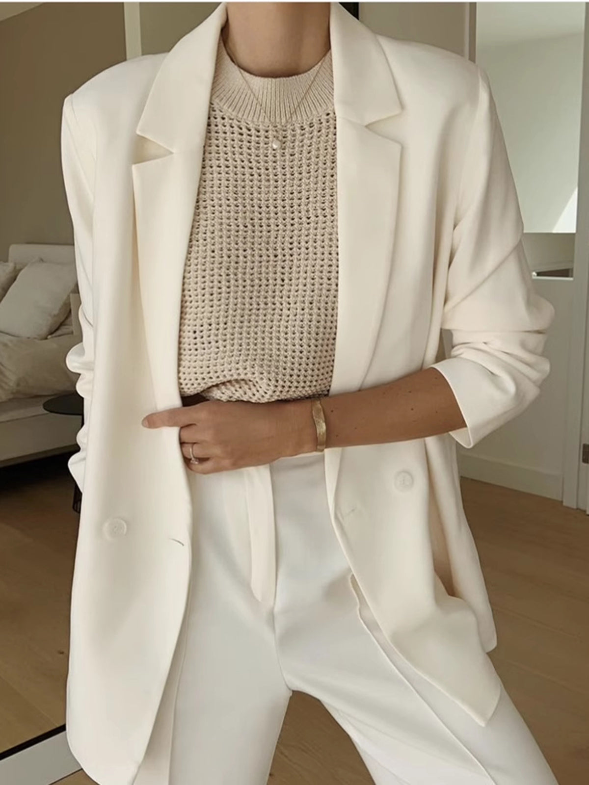 Top bez rękawów Knit Hollow