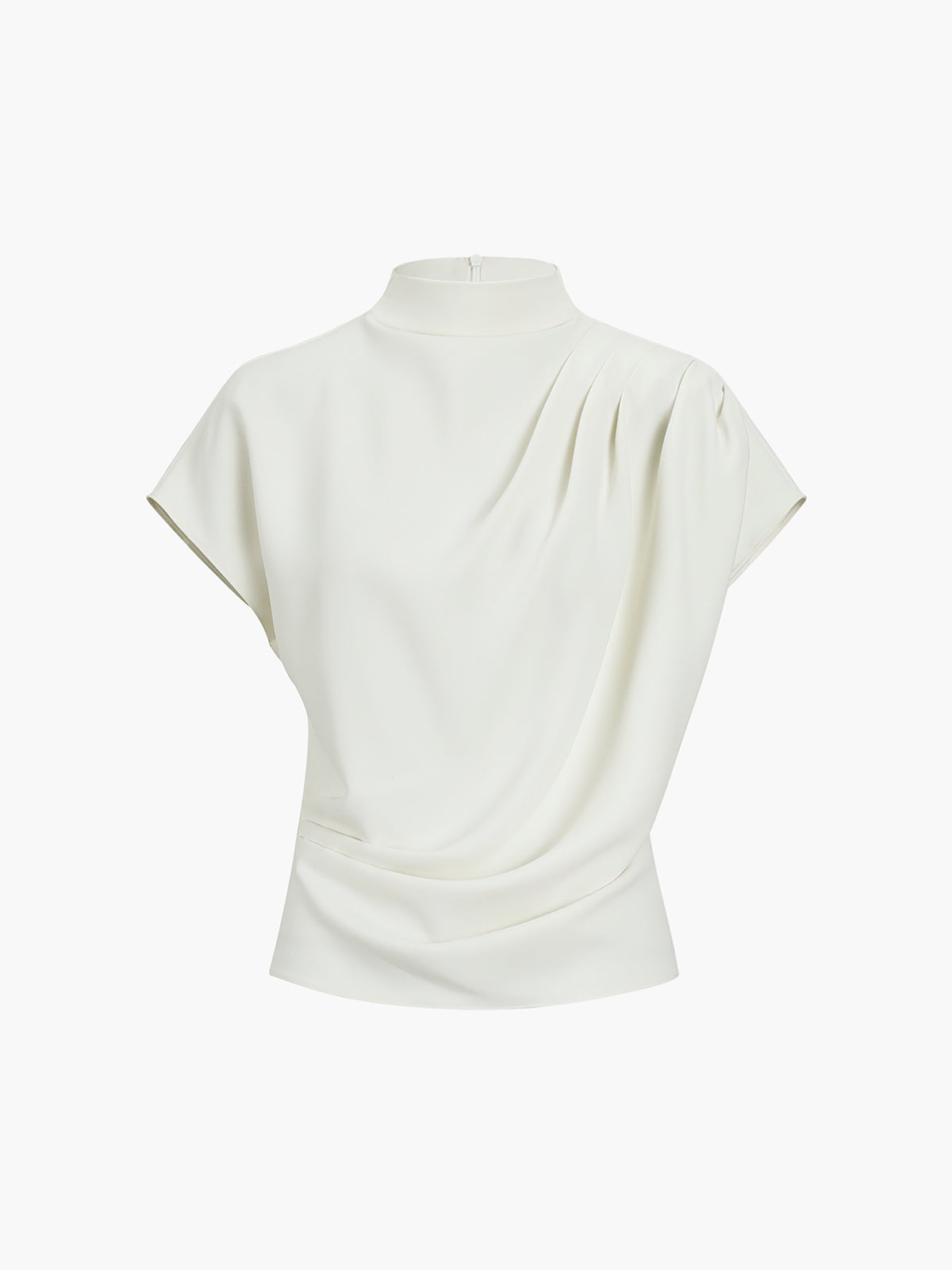 Minimalistyczny Top z Krótkim Rękawem