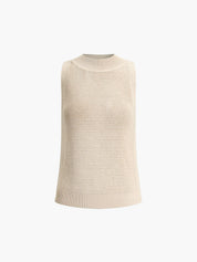Top bez rękawów Knit Hollow