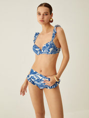 Zestaw Bikini z Falbankami