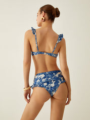 Zestaw Bikini z Falbankami