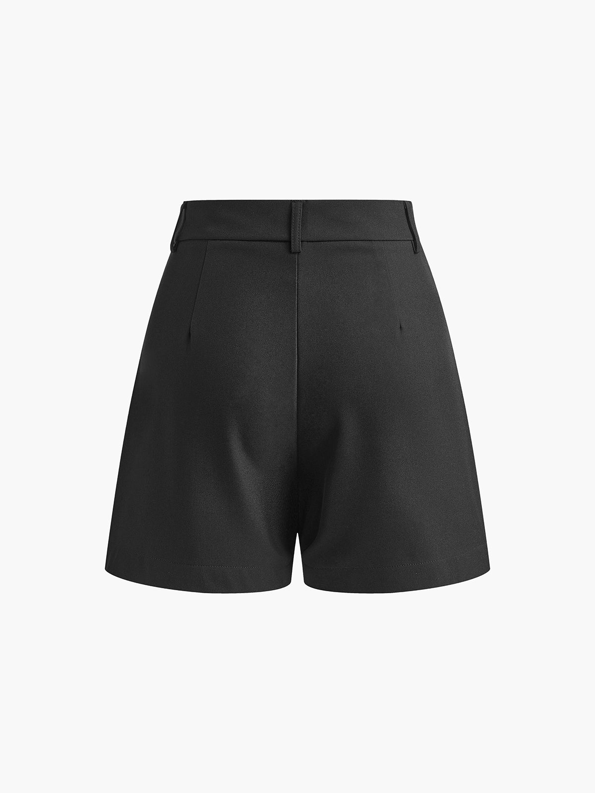 Półprzezroczyste Szorty Mid-Waist Bez Pasa