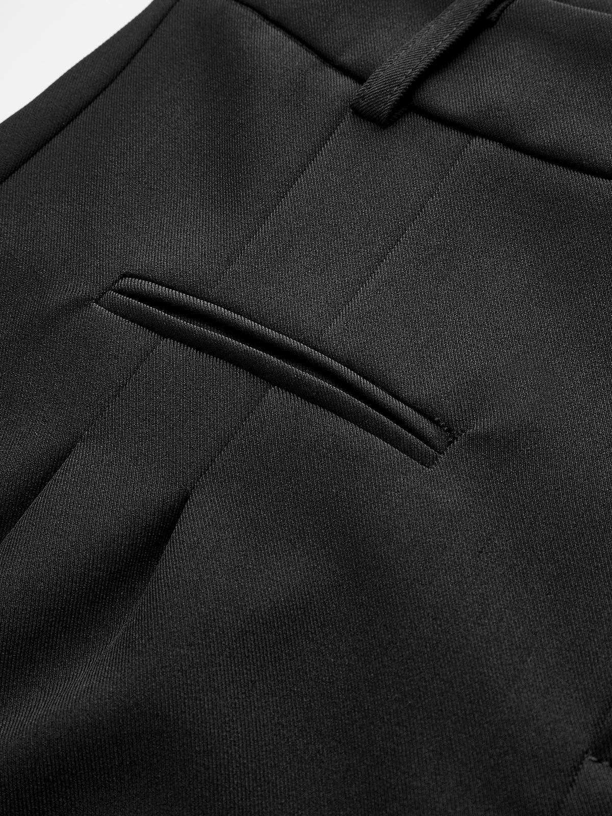 Półprzezroczyste Szorty Mid-Waist Bez Pasa