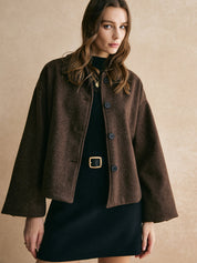 Marynarka Tweed z Guzikami