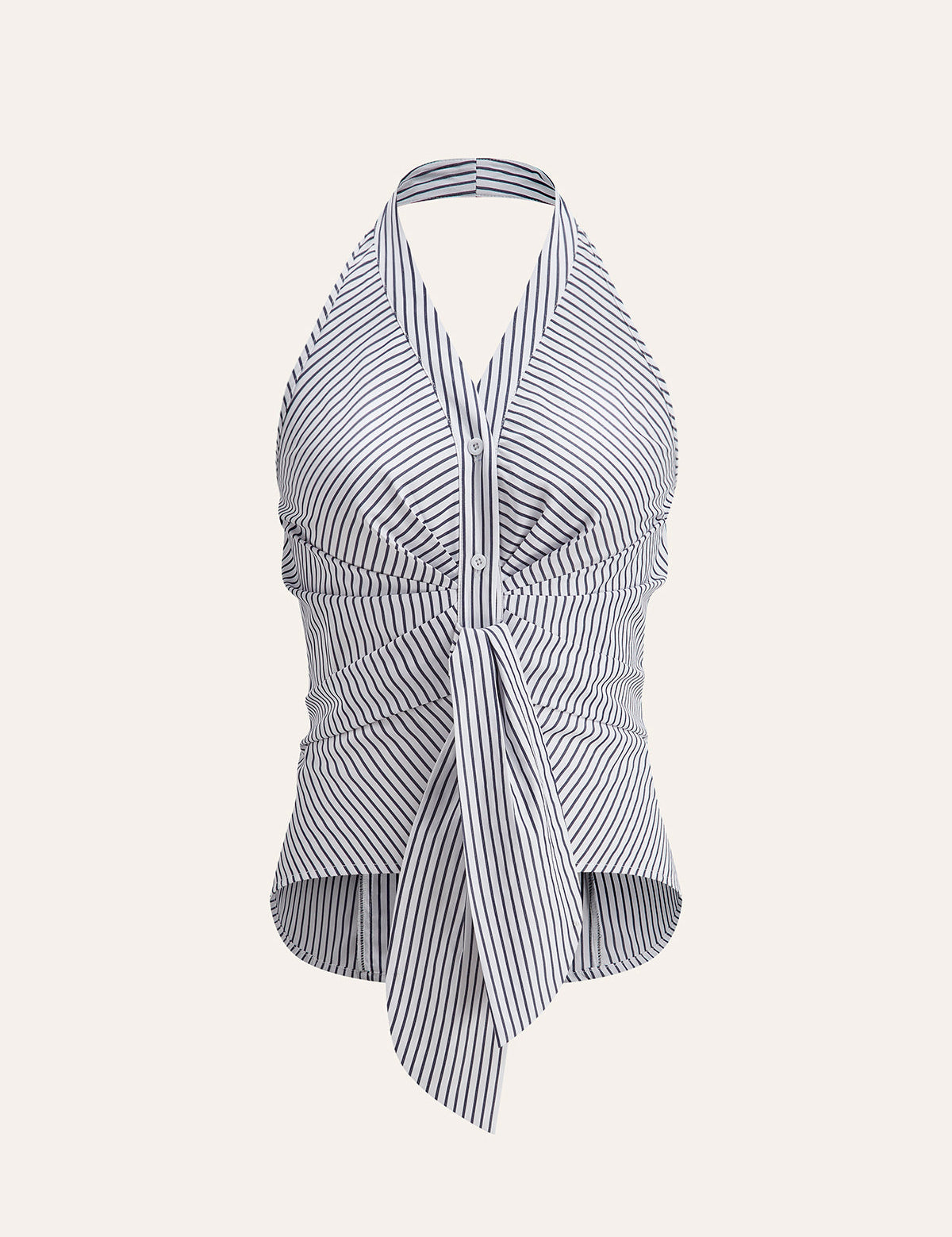 Paski Halter Tie Top