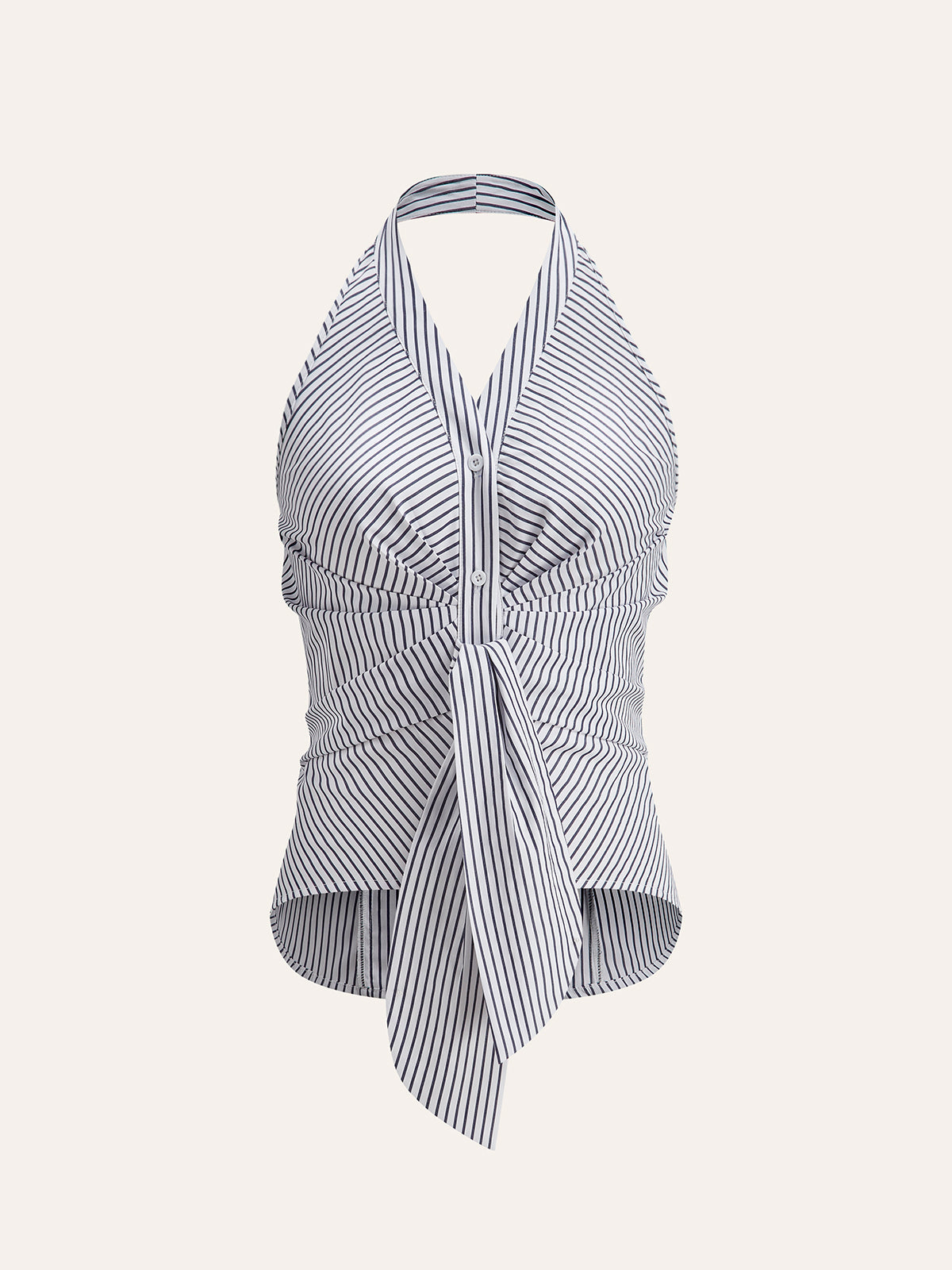 Paski Halter Tie Top