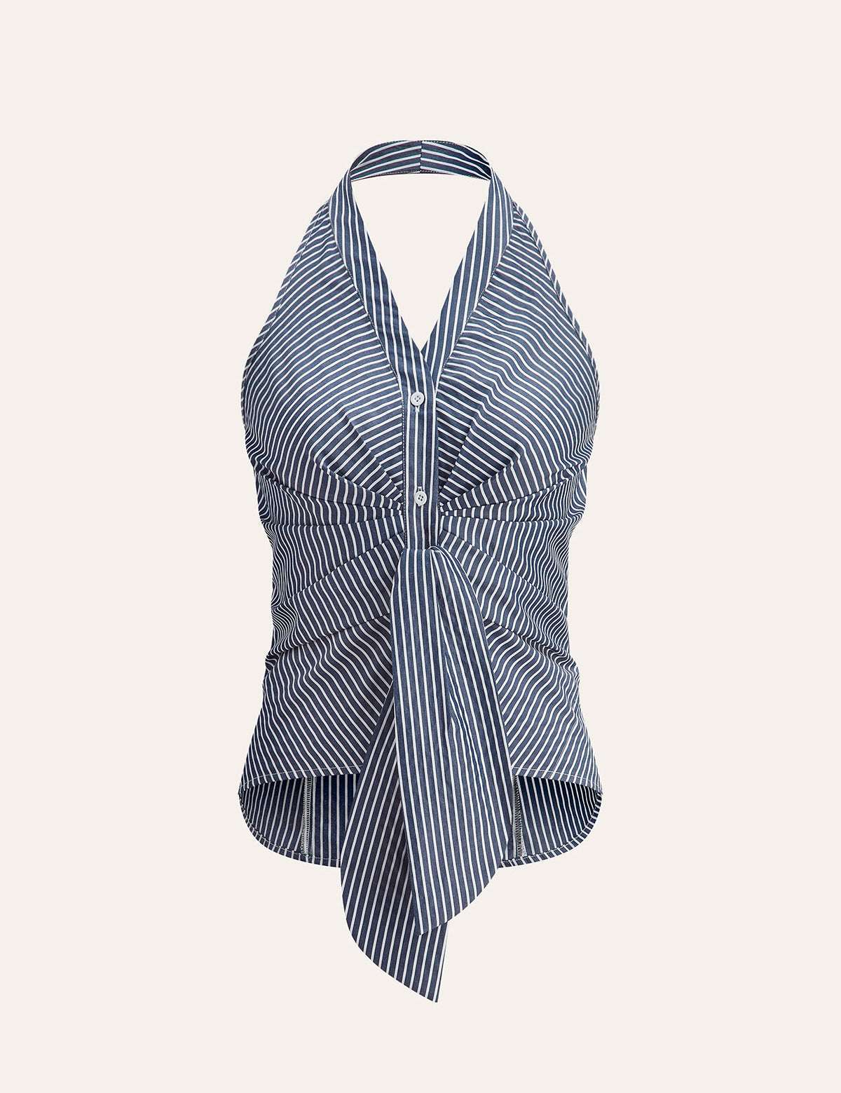 Paski Halter Tie Top