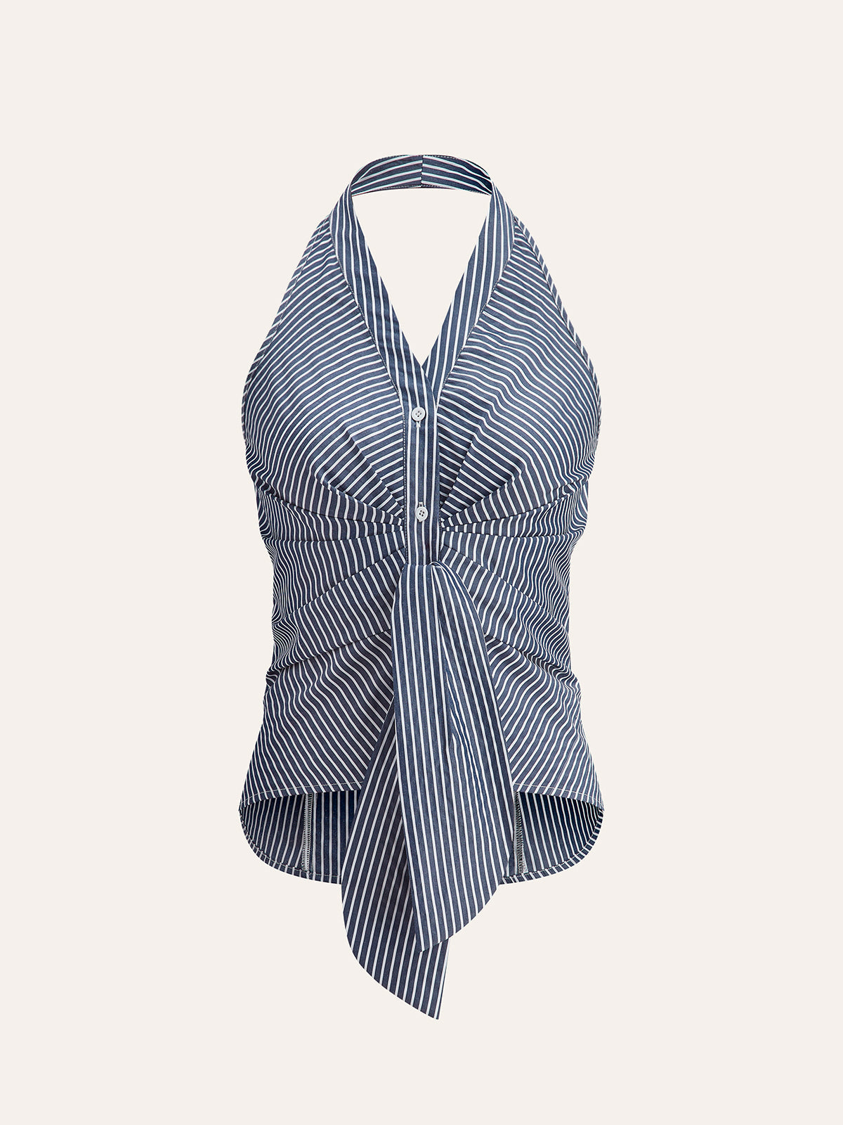 Paski Halter Tie Top