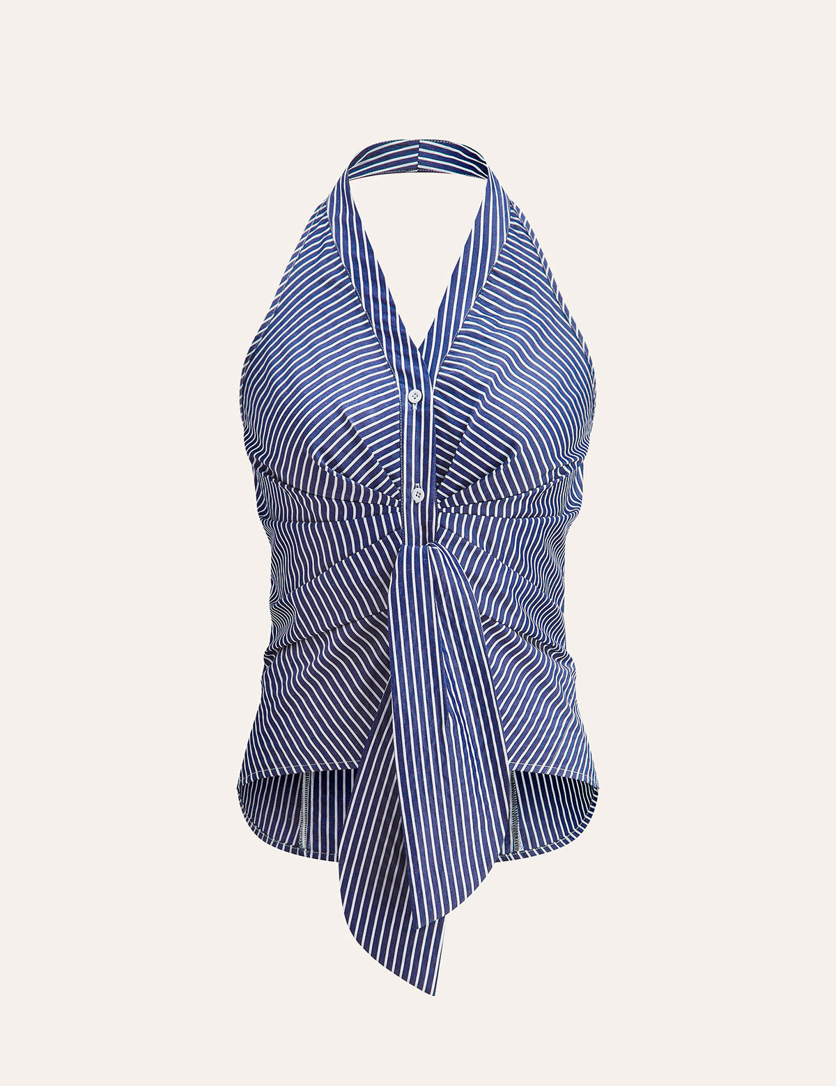 Paski Halter Tie Top