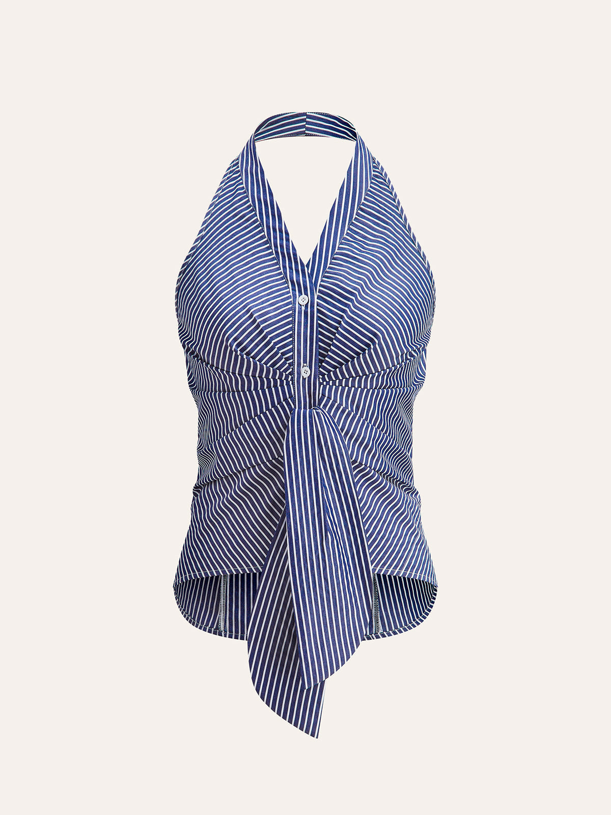 Paski Halter Tie Top