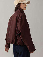 Vintage Luźny Trench Coat