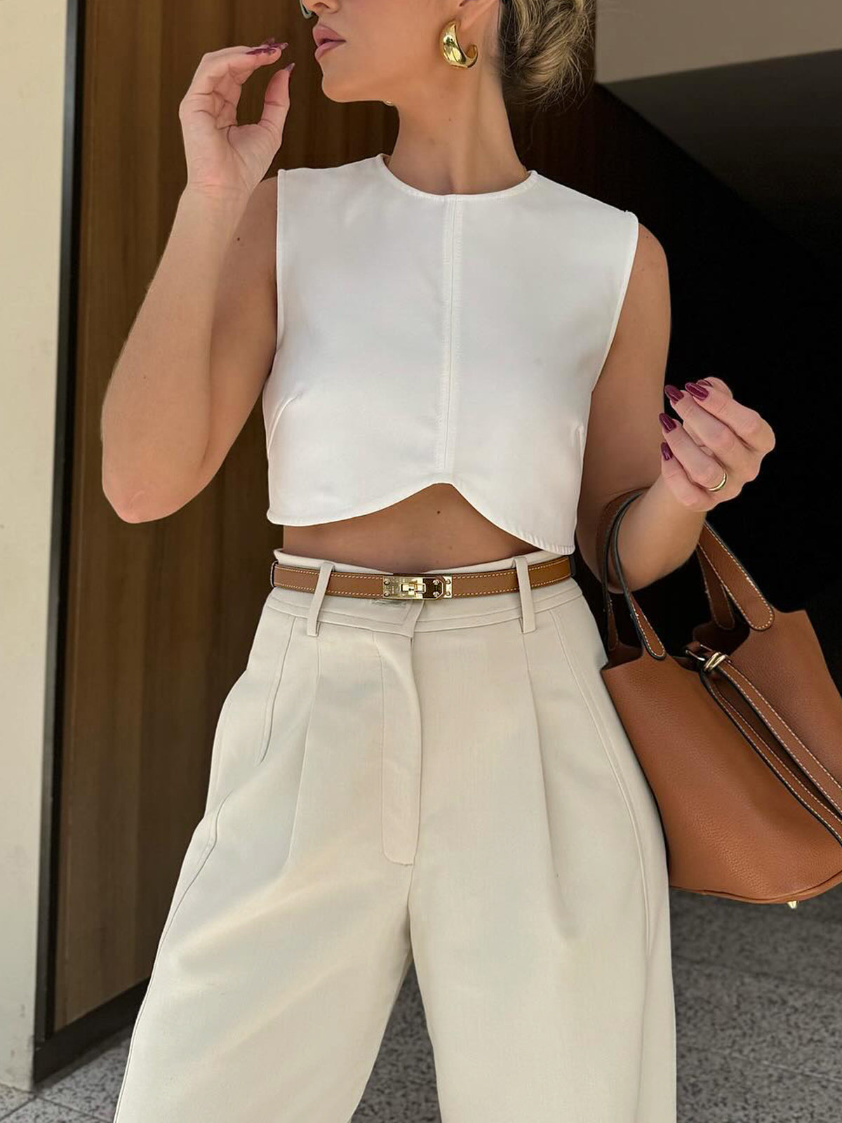 Spodnie w kant