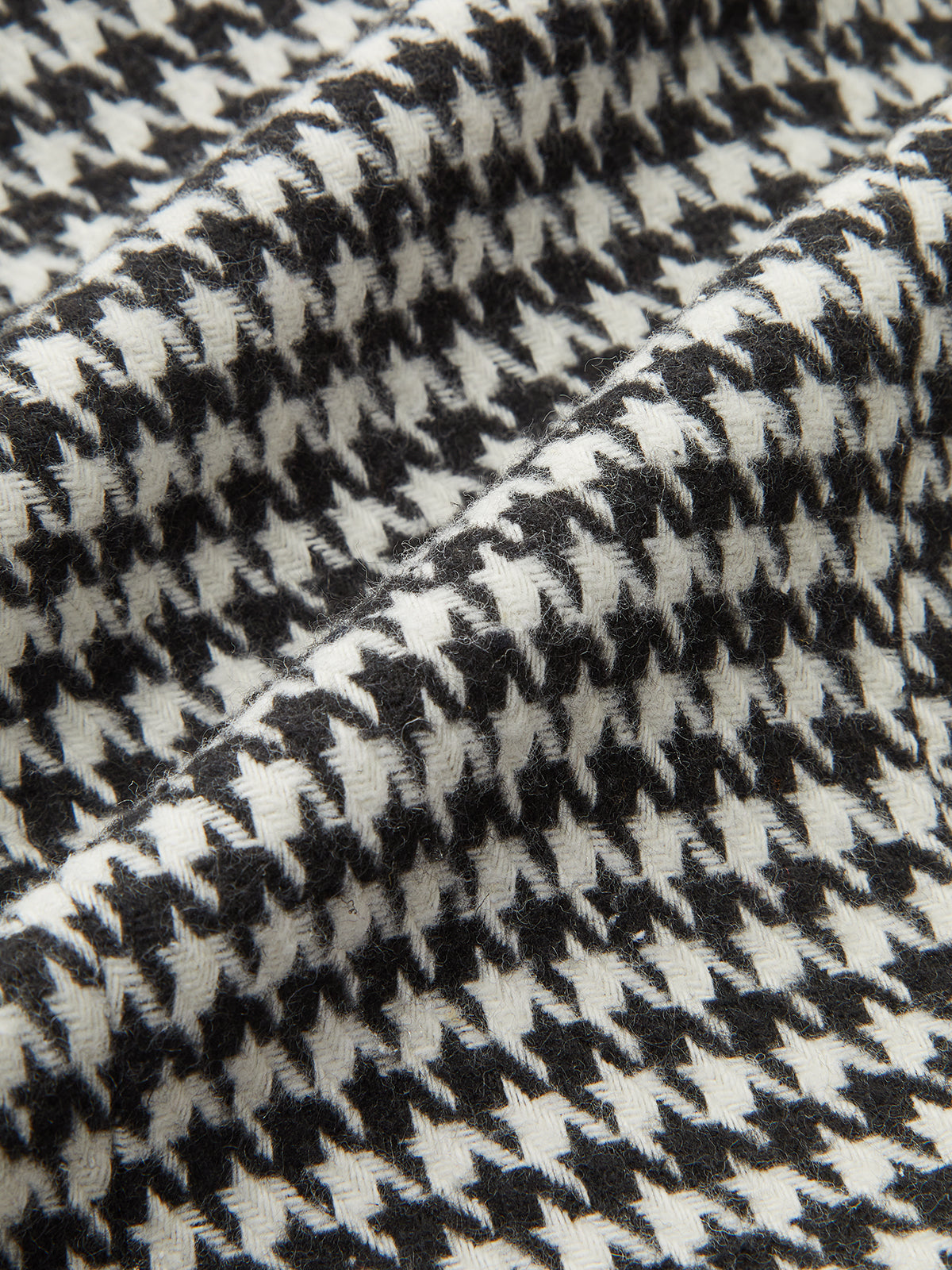 Kamizelka z paskiem w wzór houndstooth
