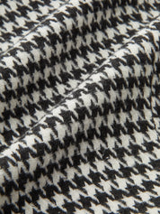 Kamizelka z paskiem w wzór houndstooth