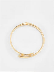 Złoty Otwarty Naszyjnik Choker