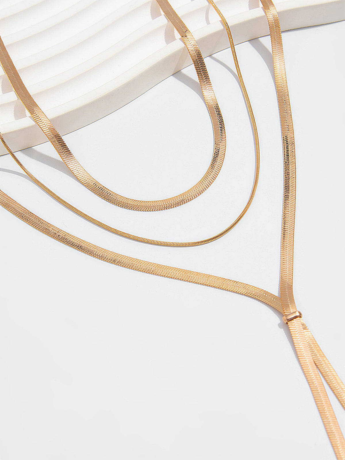 Naszyjnik Multi-Layer Lariat