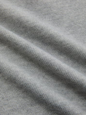 Sweter z Kontrastowym Kołnierzem i Rękawami Elbow