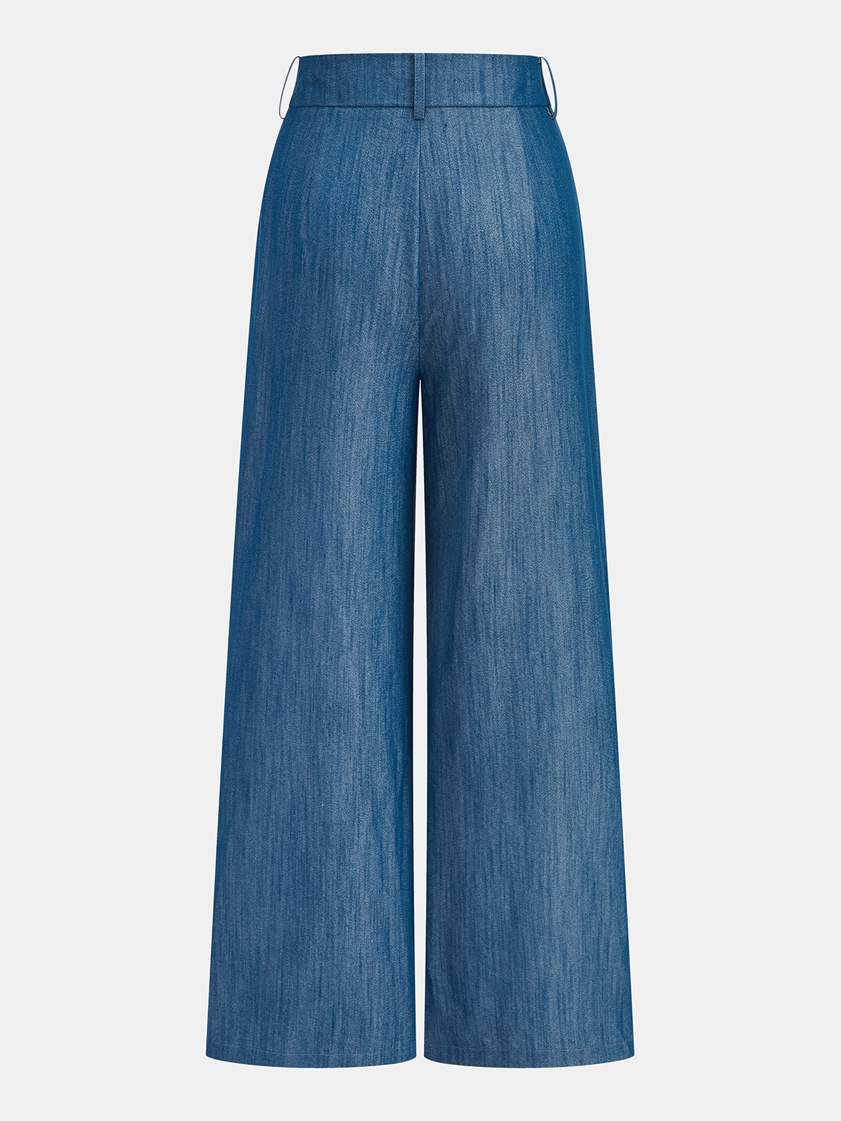 Zestaw Crop Top z Krzyżowym Wiązaniem i Spodniami o Szerokich Nogawkach