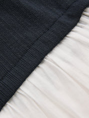 Bluzka Peplum w Kolorowe Bloki