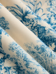 Zestaw bezrękawnik i szorty w print w stylu toile