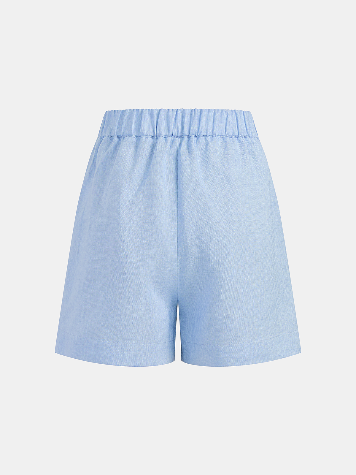 Zestaw kamizelki i szortów z guzikami z mieszanki Tencel